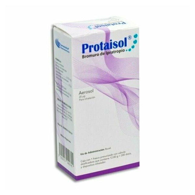 Protaisol (Bromuro de Ipratropio) Aerosol 20 mcg