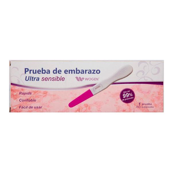 Prueba De Embarazo Ultra Sensible Wogen