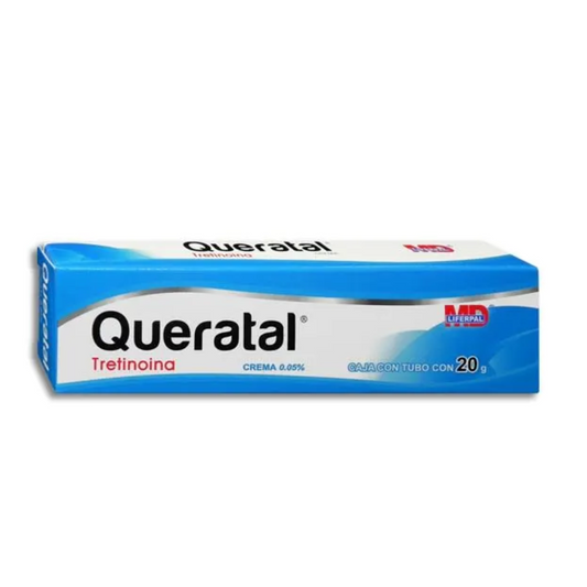 Queratal (Tretinoína) Crema .05% Tubo con 20 g