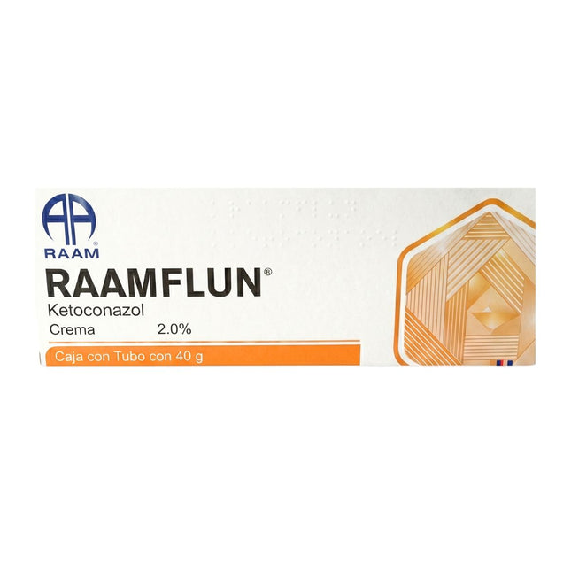 Raamflun (Ketoconazol) Crema 2% Caja con 40 g