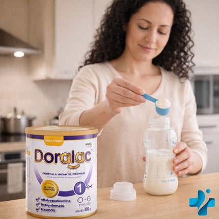 Doralac 0-6 Meses  Etapa 1 Formula Láctea 400 G Lata