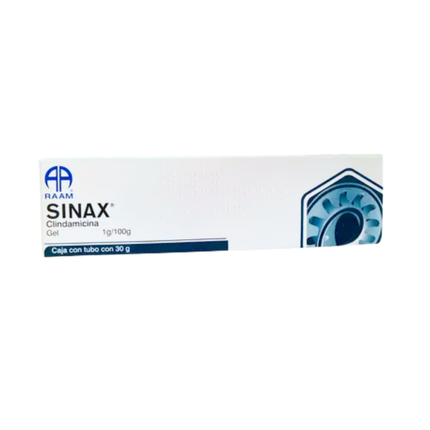 Clindamicina Sinax 1 g/100 g tubo con 30 g RAAM Laboratorios