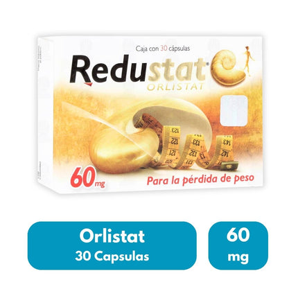 Redustat (Orlistat) 60mg Caja con 30 Cápsulas  | Liomont
