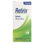 Retirix (Cetirizina) Solución Oral 100 mg / 100 ml Frasco con 50 ml ...