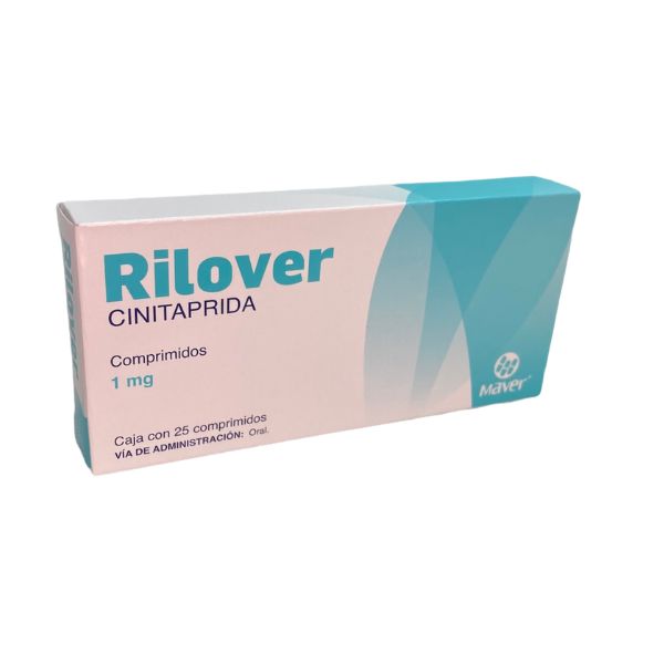 Rilover (Cinitaprida) 1 mg Caja con 25 Tabletas