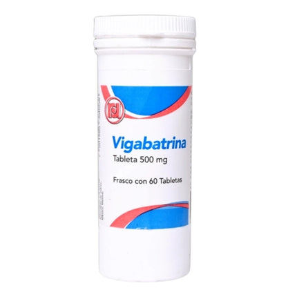 Vigabatrina 500 mg Tubo con 60 Tabletas
