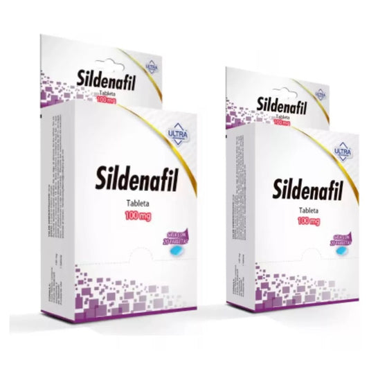 Sildenafil 100 Mg 40 Tabletas Pack Genérico De Viagra