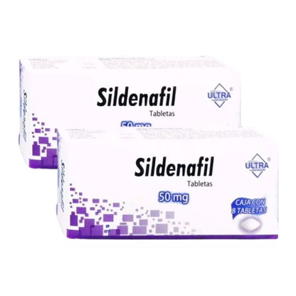 Sildenafil 50 Mg Caja Con 8 Tabletas 2x1 Genérico De Viagra