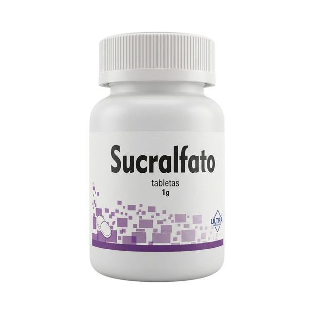 Sucralfato 1 g Frasco con 40 Tabletas