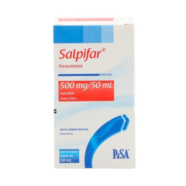 Salpifar (Paracetamol) 1 g/ 100 ml Inyectable