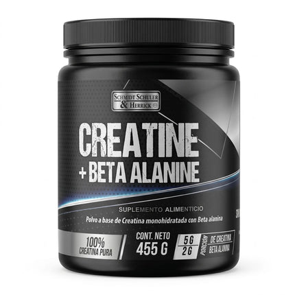 Creatina Pura Beta Alanine En Polvo Frasco con 455 G