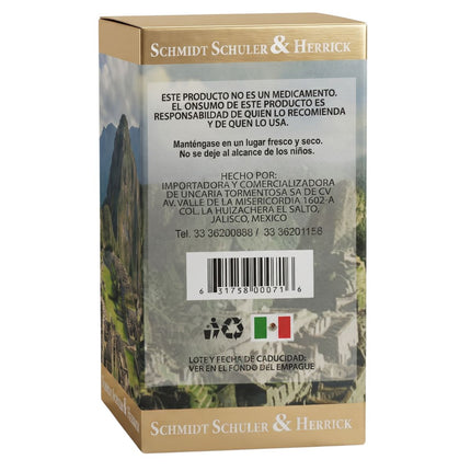 Maca 500 mg Caja con Frasco con 60 Cápsulas