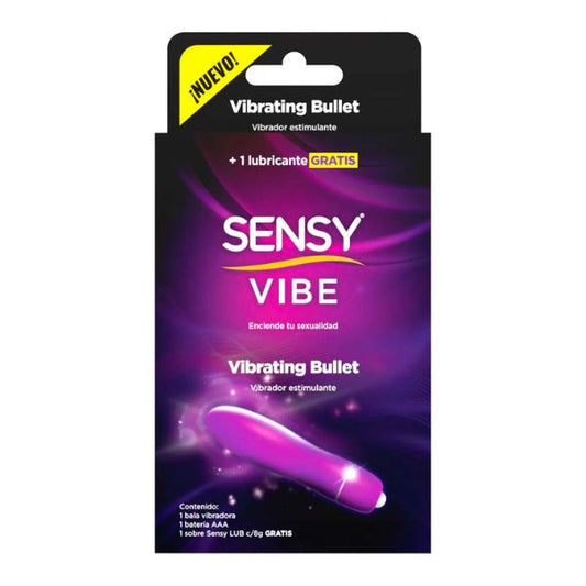 Sensy Vibe Vibrating Bullet  (Bala Vibradora Inhalambrica)