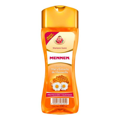 Shampoo Miel y Extracto de Manzanilla 200 ml Menem