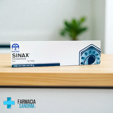 Clindamicina Sinax 1 g/100 g tubo con 30 g RAAM Laboratorios