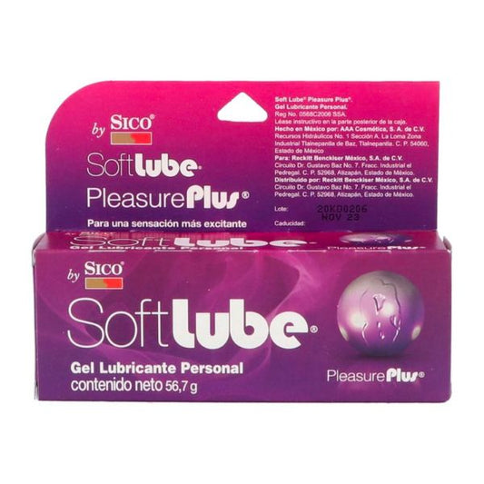 Softube Pleasure Plus Gel Lubricante Vaginal 56.7 g