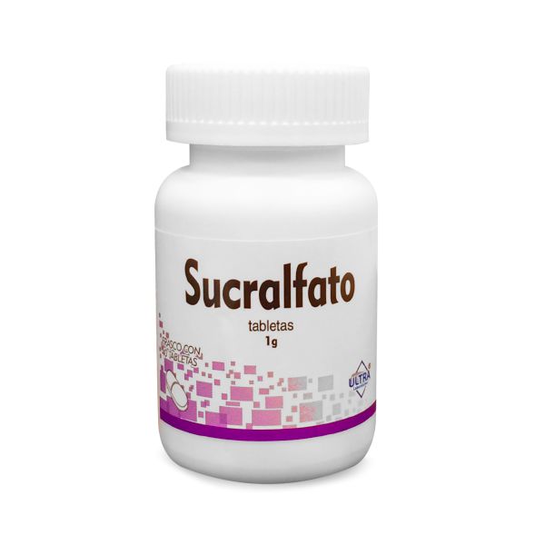 Sucralfato 1 g Frasco con 40 Tabletas