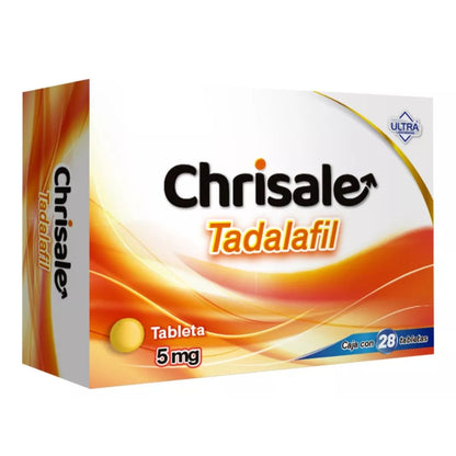 Tadalafil Chrisale 5 mg Caja con 28 Tabletas