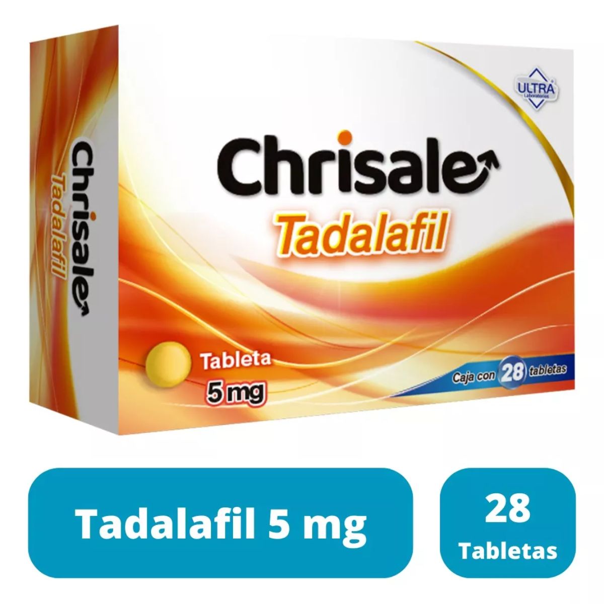 Tadalafil Chrisale 5 Mg Caja Con 28 Tabletas – Farmacia Sanorim