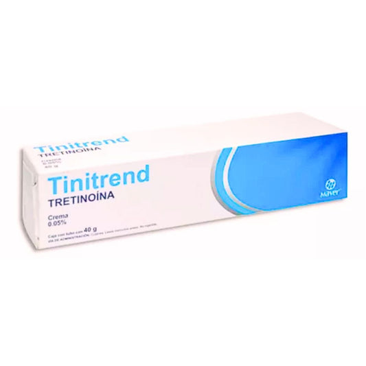 Tinitrend (Tretinoina) Crema 0.05% Caja con Tubo de 40 g