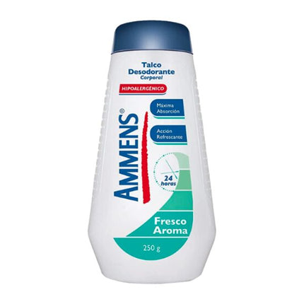 Talco Corporal Ammens Fresco Aroma 250 g