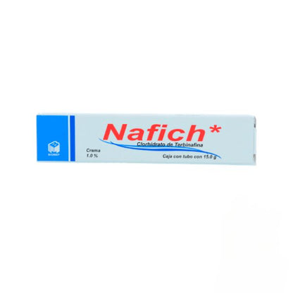 Nafitch (Terbinafina) Crema 1 % Caja con Tubo de 15 g