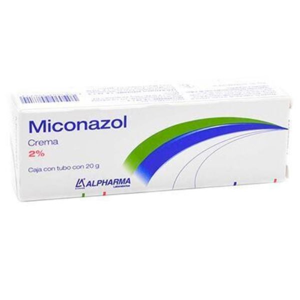 Miconazol 2 g  Tubo con 20 g Crema Alpharma