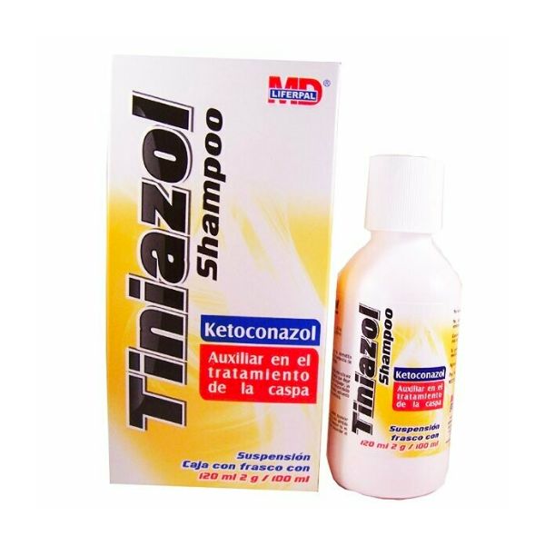 Shampoo Tiniazol Frasco con 120 ml