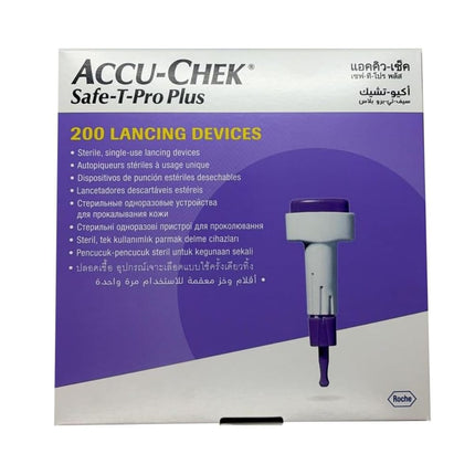 Accu-check Safe-t-pro Plus Caja Con 200 Lancetas