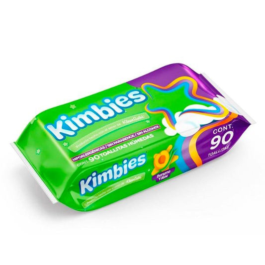 Toallitas Húmedas Kimbies Paquete con 90 Toallitas