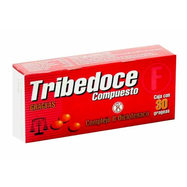 Tribedoce Compuesto Caja con 30 Grageas