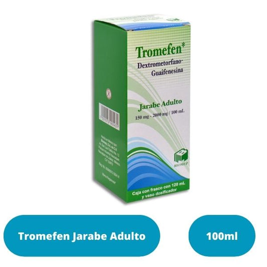 Tromefen Adulto (Dextrometorfano / Guaifenesina 150 mg / 2000 mg / 100 ml