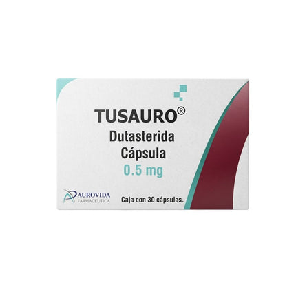 Tusauro (Dutasterida) 0.5 mg Caja con 30 Cápsulas