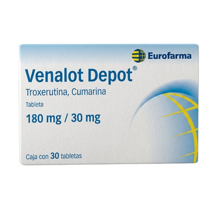Venalot Depot (Troxerutuna Cumarina) Caja con 30 Tabletas