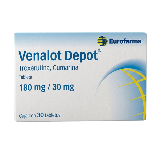 Venalot Depot (Troxerutuna Cumarina) Caja con 30 Tabletas
