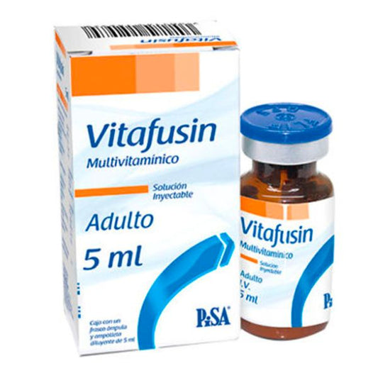 Vitafusin Multivitaminico Adulto Solución Inyectable Frasco