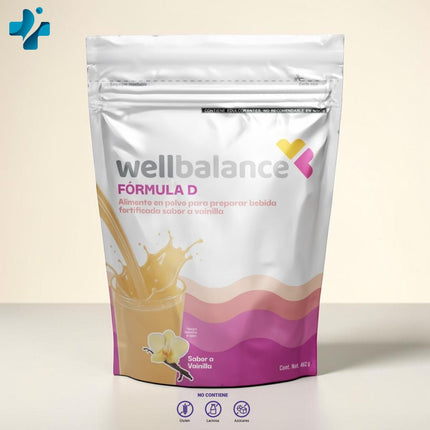 Wellbalance Formula D Sabor Vainilla 462 g