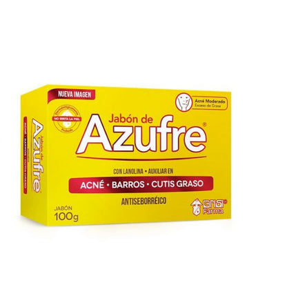 Jabón Barra De Azufre Grisi Antiseborreico 100 g