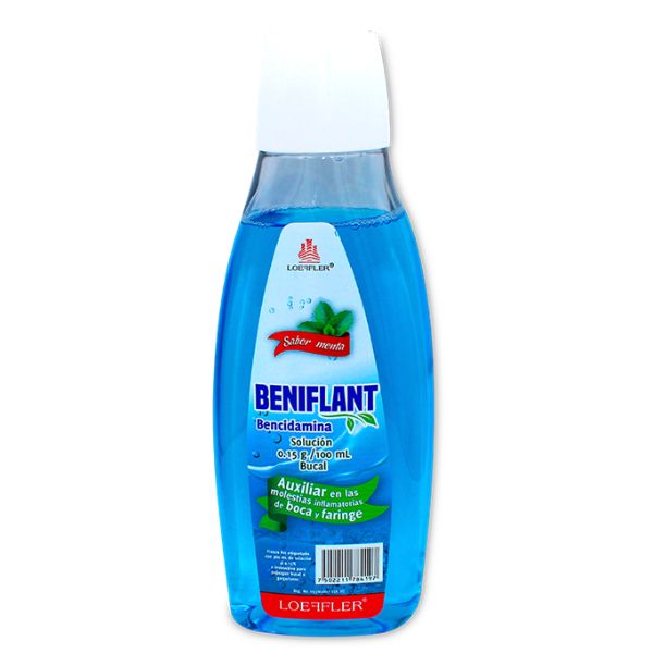 Beniflant (Bencidamina) Solucion 0.15g/100ml Botella con 360 ml