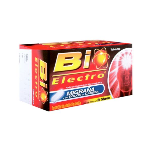 Bio Electro Caja con 24 Tabletas