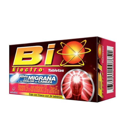 Bio Electro Caja con 24 Tabletas