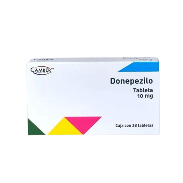 Donepezilo 10 mg Caja Con 28 Tabletas Laboratorios Camber