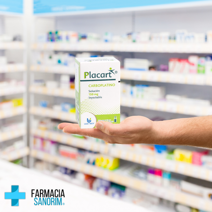 Placart (Carboplatino) 150mg/15ml Inyectable Caja con Frasco Ámpula