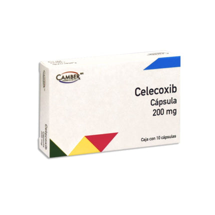 Celecoxib 200 mg Frasco con 10 Cápsulas Camber Pharma