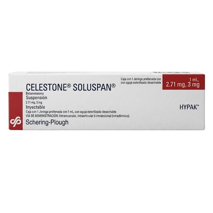 Celestone Soluspan Betametasona Hypak Suspensión Inyectable