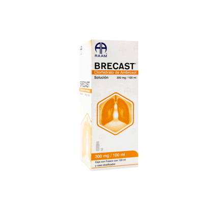 Clorhidrato de ambroxol 300 mg/100 ml Frasco 120 ml RAAM Laboratorios
