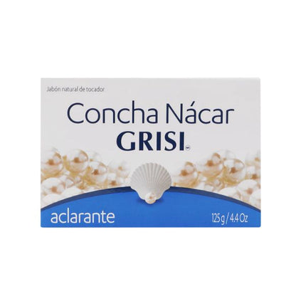 Jabon Concha Nacar Grisi 125 g Aclarante