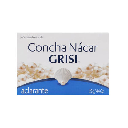 Jabon Concha Nacar Grisi 125 g Aclarante