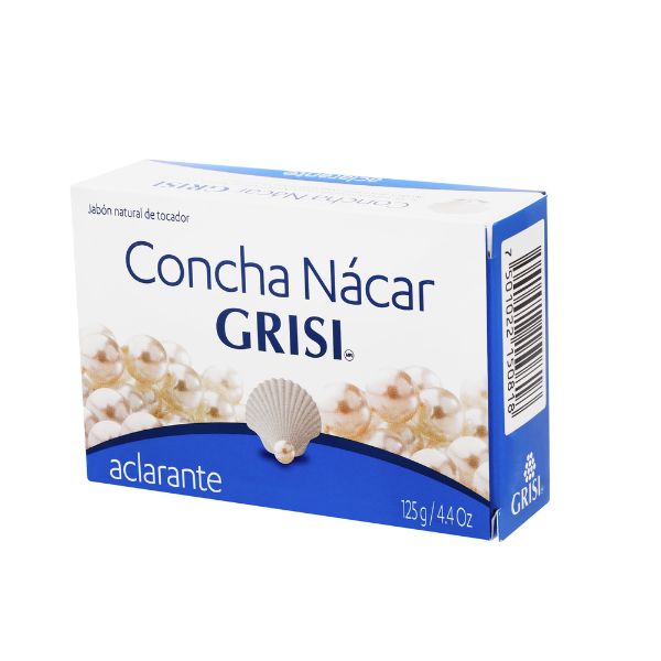 Jabon Concha Nacar Grisi 125 g Aclarante