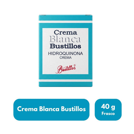 Crema Blanca Hidroquinona 40 g | Bustillos